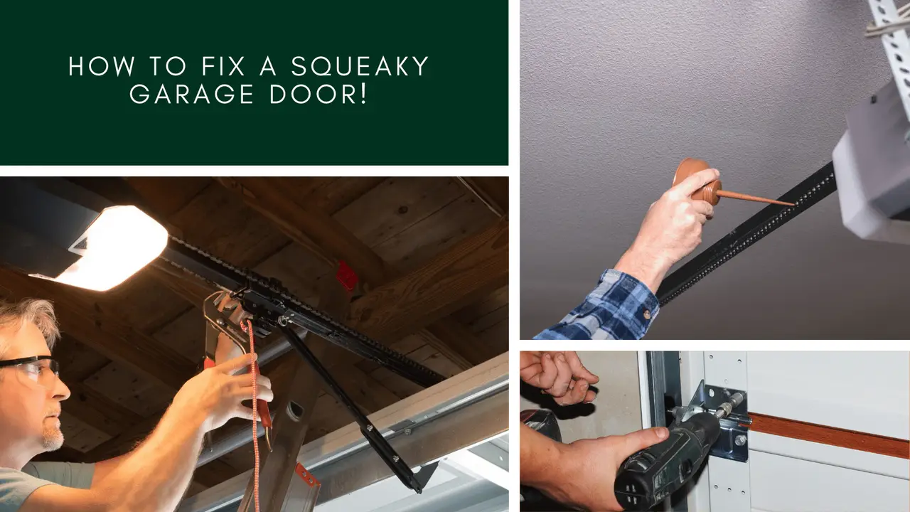 How to fix a squeaky Garage Door!