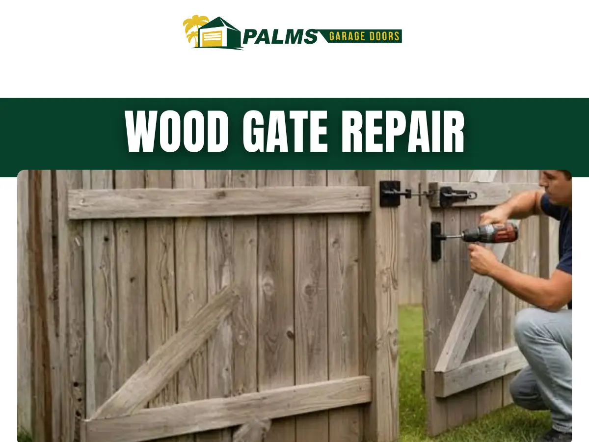 Wood Gate Repair in San Jose, CA